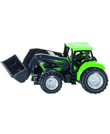 Siku Deutz Fahr tractor met voorlader groen (1043)