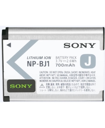 Sony NP-BJ1 Lithium-Ion (Li-Ion) 700mAh 3.7V oplaadbare batterij/accu