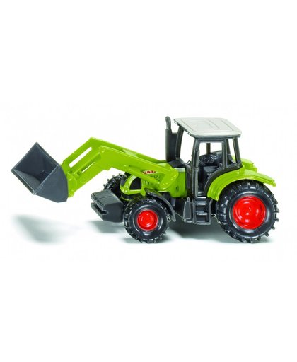Siku Claas Ares tractor met voorlader groen (1335)
