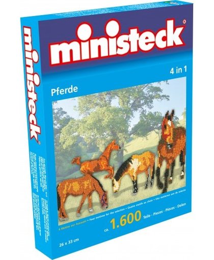 Ministeck paarden 4 in 1 1600 delig