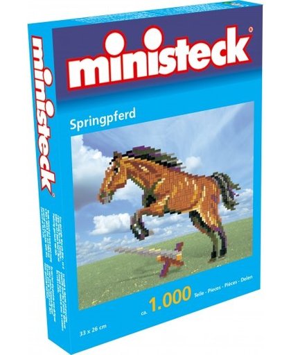 Ministeck springpaard 1000 delig