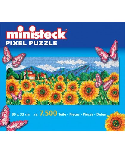Ministeck zonnebloemen 7500 delig