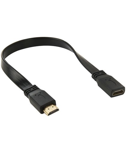 Hoge snelheid HDMI 19 Pin mannetje naar HDMI 19 Pin vrouwtje Connector Adapter kabel, Versie 1.4, Lengte: 30cm