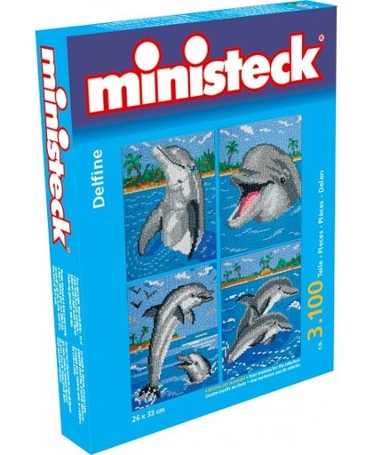 Ministeck dolfijnen 4 in 1 3100 delig