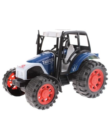Toi Toys miniatuur Tractor blauw