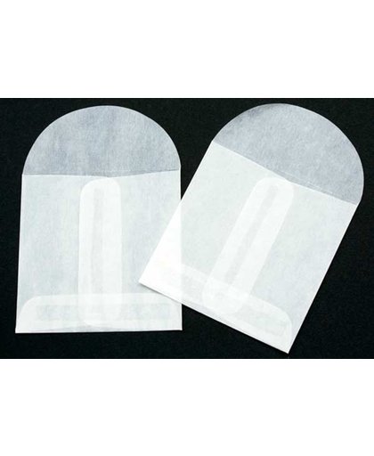 Pergamijn zakjes Centerseal Enveloppen 7x7cm (100 Stuks) [G10]