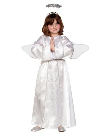 Engelen kostuum voor meisjes 110-122 (4-6 jaar)