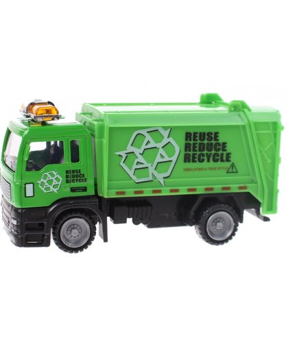 Toi Toys miniatuur Truck recycle