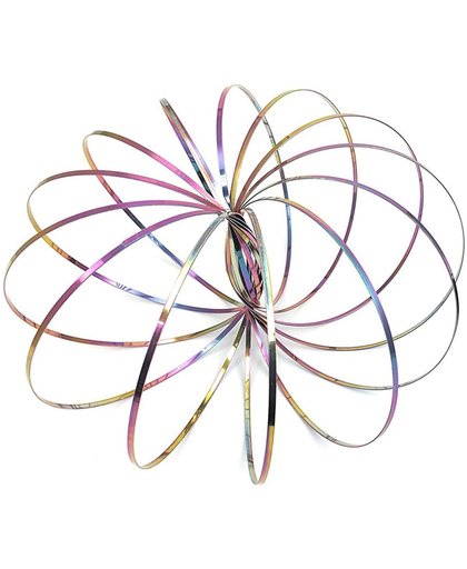 Magic Flow Ring - 3D Ring - Metaal - Multicolor - Dielay