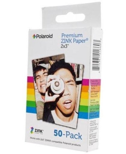 Polaroid Premium ZINK Zero Papier voor Polaroid camera's en printers - 50 stuks