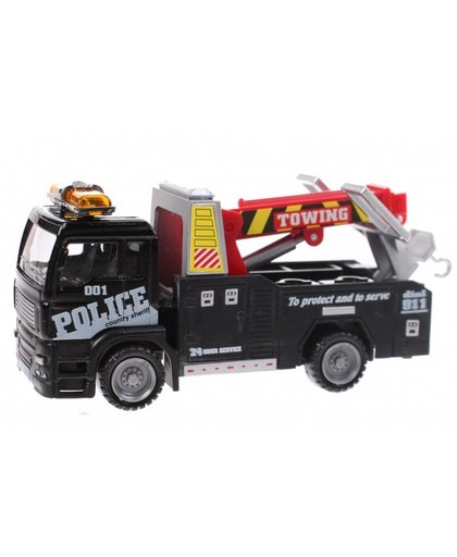 Toi Toys miniatuur Truck Towing