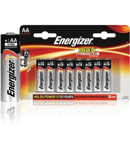 Energizer batterij Max AA blister van 12 stuks