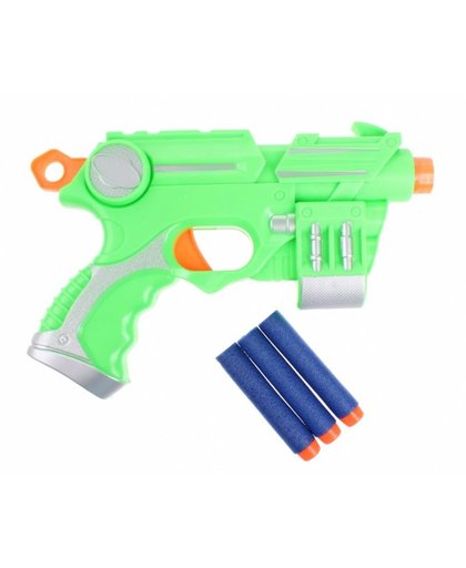 Toi Toys foam blaster 4 delig 19 cm groen