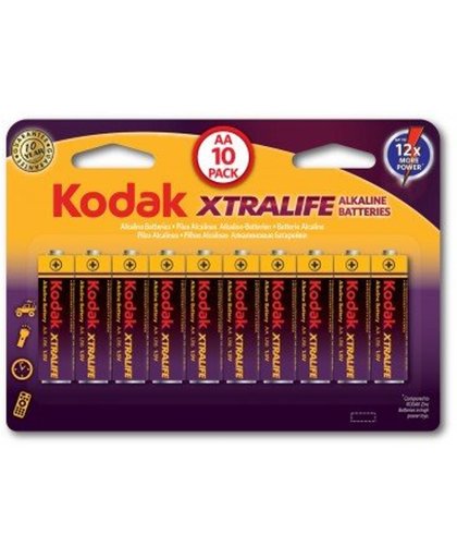 30 x Kodak Xtralife Alkaline AA batterijen