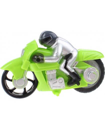Toi Toys Rip 'em & Race motor groen/zilver 8 cm