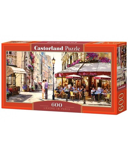 Castorland legpuzzel Lovers in Paris 600 stukjes