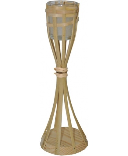 Bamboe kaarshouder 30 cm