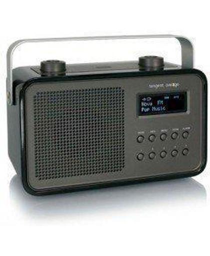 Tangent 2Go portable radio DAB+ , Bluetooth  - Hoogglans Zwart