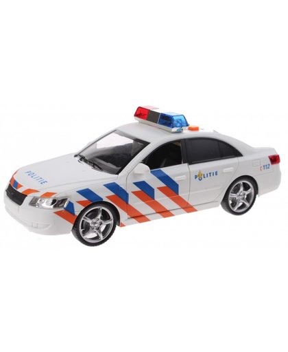 Toi Toys Politiewagen met licht en geluid 24 cm wit