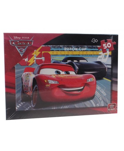 King legpuzzel Disney Cars Piston Cup 50 stukjes