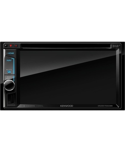 Kenwood Electronics DNX5170DABS Vast 6.2'' LCD Touchscreen Zwart navigator