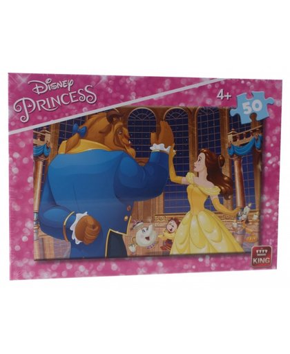 King legpuzzel Disney Princess Belle en het Beest 50 stukjes