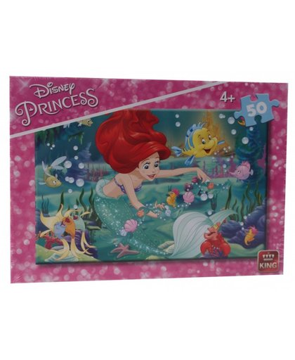 King legpuzzel Disney Princess Ariël 50 stukjes
