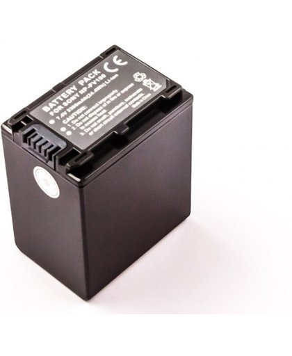 Battery similar SONY NP-FV100, Li-ion, 7,4V, 3300mAh, 24,4Wh, dark grey
