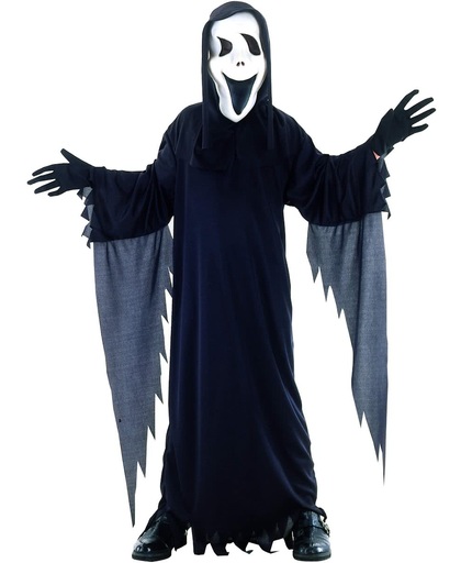 Halloweenkostuum als in de film Scream voor kinderen - Verkleedkleding - 152/158