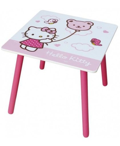Hello Kitty Tafel meisjes roze/wit 50 x 50 x 44 cm