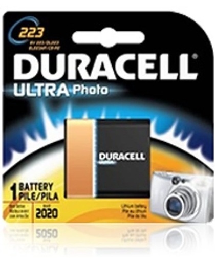 Duracell Ultra Photo 223 Lithium 6V niet-oplaadbare batterij