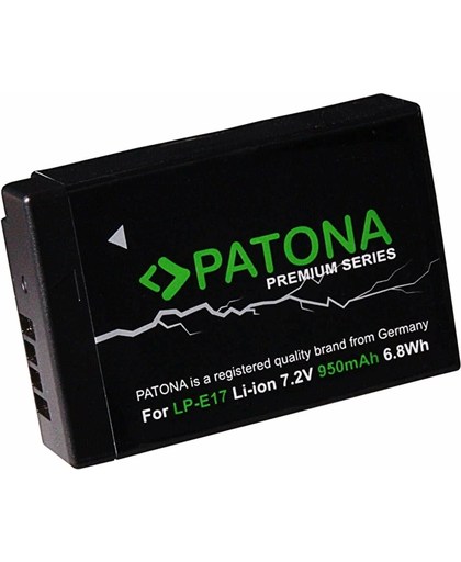 Originele Patona Accu Batterij Canon LP-E17 LPE17 - 950mAh