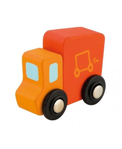 Sevi Vrachtwagen Mini Oranje 7 cm