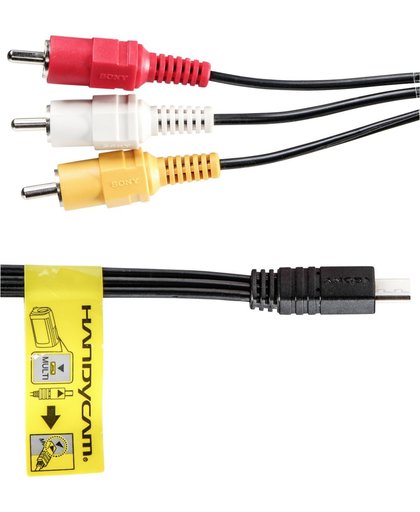 Sony VMC-15MR2 3xRCA multi-terminal Multi kleuren kabeladapter/verloopstukje