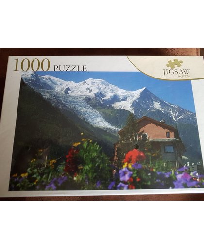 JIGSAW Puzzle Tirol Landschap 1000