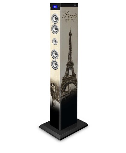 Bigben Interactive Multimedia vloerstaande speaker met afbeelding van Parijs