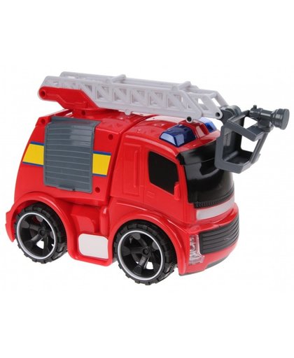 Eddy Toys Speelgoed wagen brandweer rood 19,5 x 14 x 10 cm