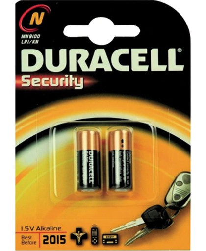 Duracell Plus Batterijen / DURACELL KLOK MN9100, N, 2-PACK