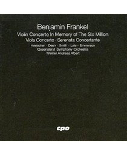 Frankel: Violin Concerto, Viola Concerto, etc / Albert