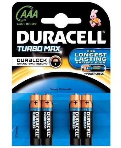 Duracell Duralock Turbo Max AAA LR03 (blister)