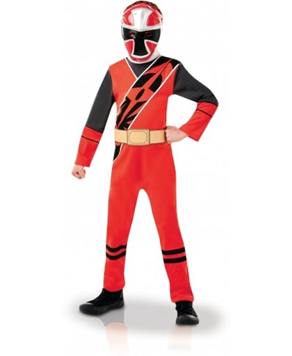 Rood Ninja Steel Power Rangers kostuum voor kinderen