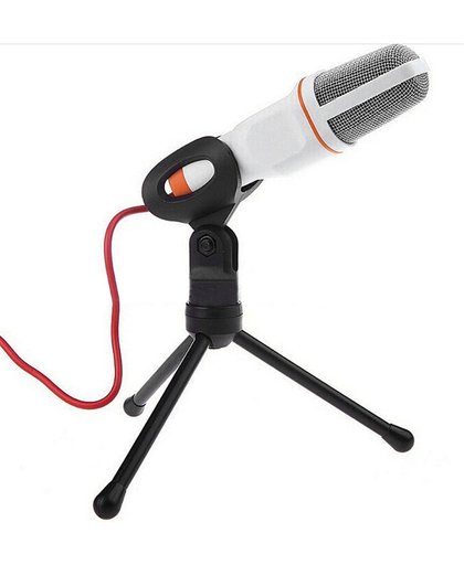 Studio Condensator Microfoon Set Met Statief Houder - PC / Laptop Externe Aux 3.5mm Jack Microphone