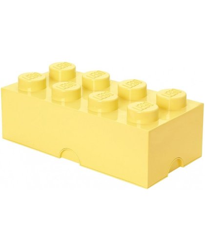 LEGO opbergbox Brick 4 geel 25 x 50 x 18 cm
