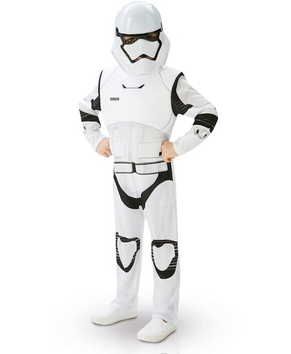 Star Wars VII Stormtrooper Deluxe - Kostuum Kind - Maat 128/140