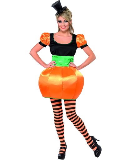 Pompoen jurkje - Halloween kostuum dames maat 40/42 (M)