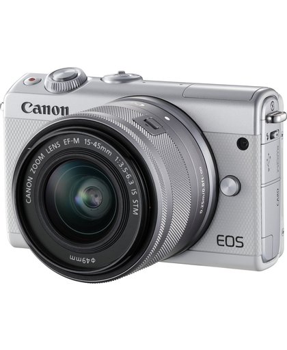 Canon EOS M100 SLR camerakit 24.2MP CMOS 6000 x 4000Pixels Wit