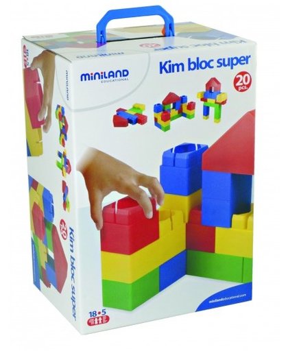 Miniland Bouw Blokken KIM Bloc Super 20 Delig