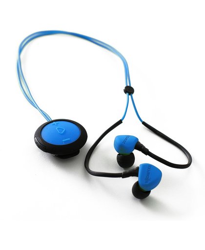 Boompods sportpods race oorhaak, In-ear Stereofonisch Draadloos Blauw mobiele hoofdtelefoon