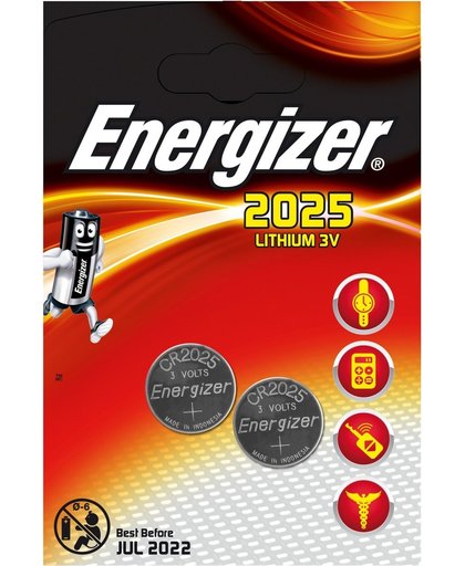 Energizer niet-oplaadbare batterijen CR2025