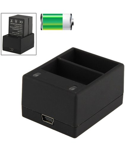 USB Dubbele reislader voor GoPro Hero 3+ / Hero 3 AHBBP-301 / 302 batterij / accu
